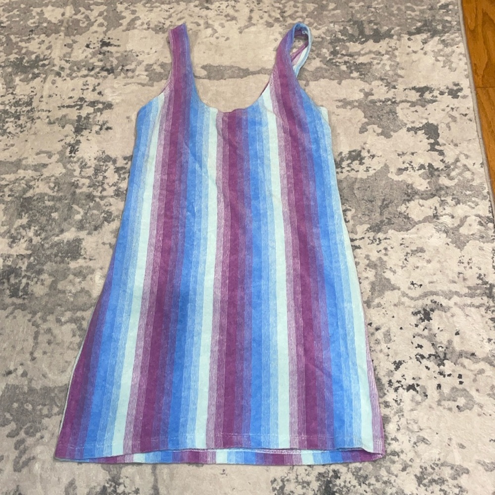 Terry cloth- mini dress